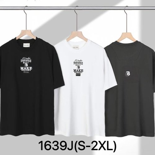 Футболка LiOpt (S-2XL) 1639J black (лето) LiOpt 1639J black