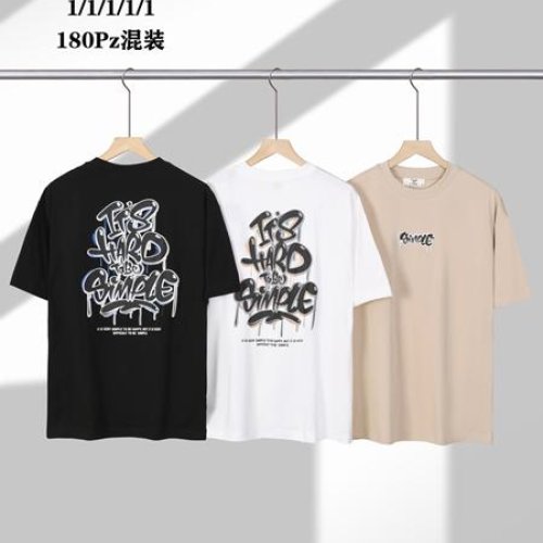 Футболка LiOpt (S-2XL) Z1785 black (лето) LiOpt Z1785 black