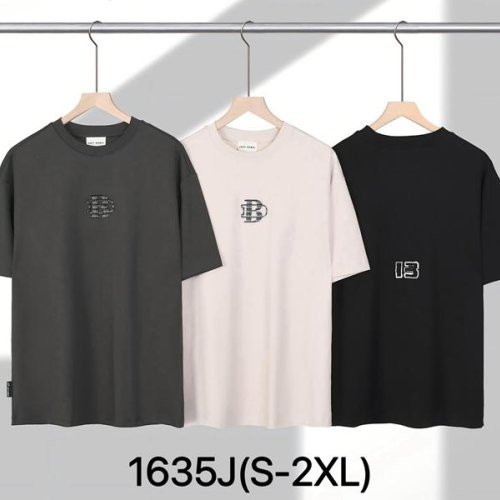 Футболка LiOpt (S-2XL) 1635J black (лето) LiOpt 1635J black