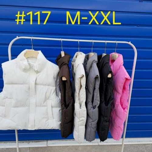 Жилетка LiOpt (M-2XL) 117 white (деми) LiOpt 117 white