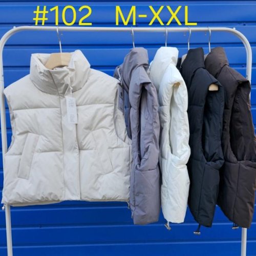 Жилетка LiOpt (M-2XL) 102 white (деми) LiOpt 102 white