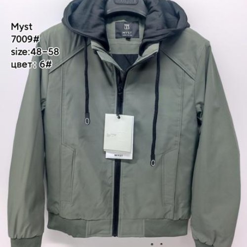 Куртка LiOpt (48-58) 7009-6 olive (деми) LiOpt 7009-6 olive