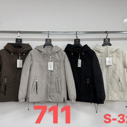 Куртка LiOpt (S-3XL) 711 milk (деми) LiOpt 711 milk