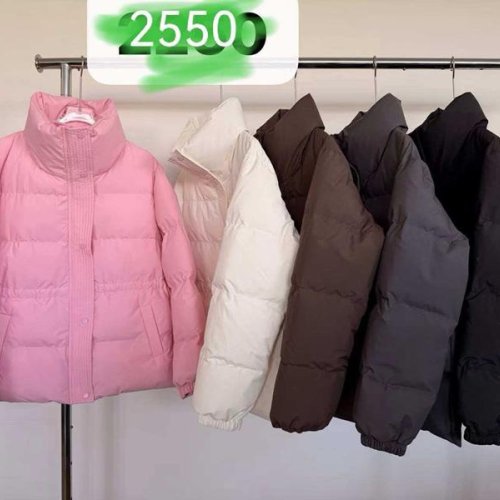 Куртка Oukali (M-2XL) 2550 brown (деми) Oukali 2550 brown