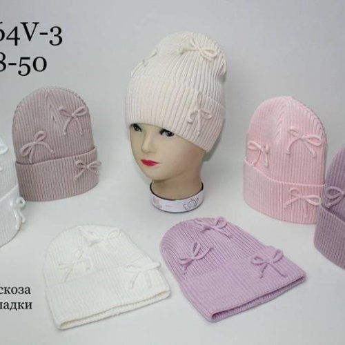 Шапка Candy (48-50) 4364V-3 mix (деми) Candy 4364V-3 mix