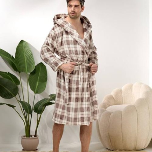 Халат Romeo life (48-58) 1120-2 beige (деми) Romeo life 1120-2 beige