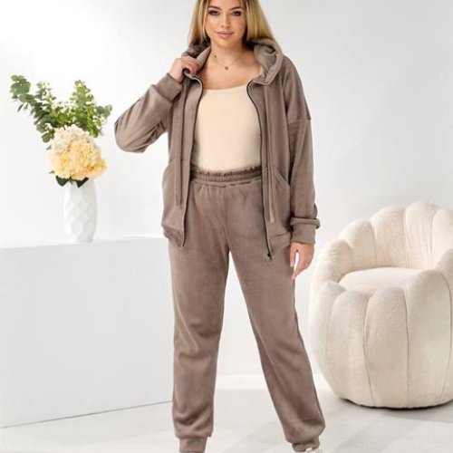 Костюм спорт Romeo life (48-58) 769 beige (деми) Romeo life 769 beige