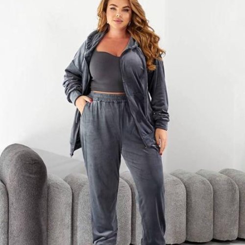 Костюм спорт Romeo life (48-58) 769 d.grey (деми) Romeo life 769 d.grey