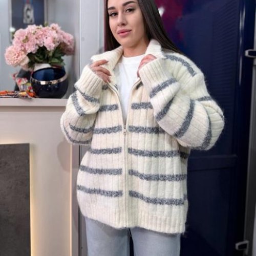 Кардиган Romeo life (50-58) 8058 beige (зима) Romeo life 8058 beige