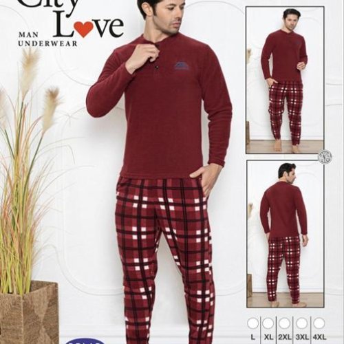 Пижама Romeo life (48-54) 8842 wine (зима) Romeo life 8842 wine