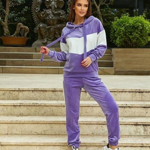 Костюм спорт Romeo life (42-56) 885 lilac (деми) Romeo life 885 lilac