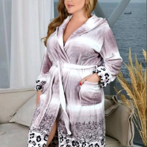 Халат Romeo life (58-62) RL955 beige (зима) Romeo life RL955 beige