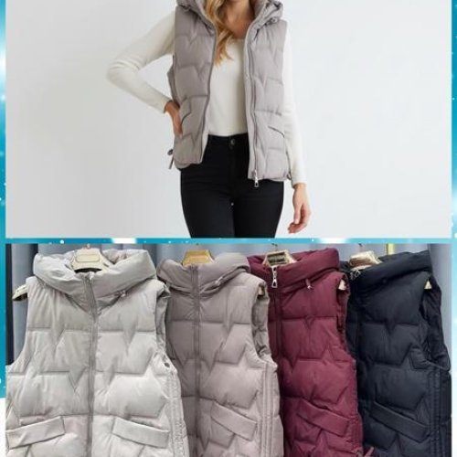 Жилетка Dorimodes (M-2XL) JL9138-12 wine (деми) Dorimodes JL9138-12 wine