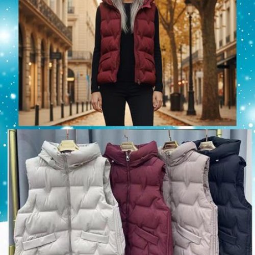 Жилетка Dorimodes (50-58) JL9138B-15 wine (деми) Dorimodes JL9138B-15 wine