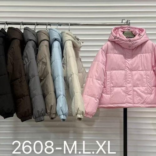 Куртка LiOpt (M-XL) 2608 pink (деми) LiOpt 2608 pink