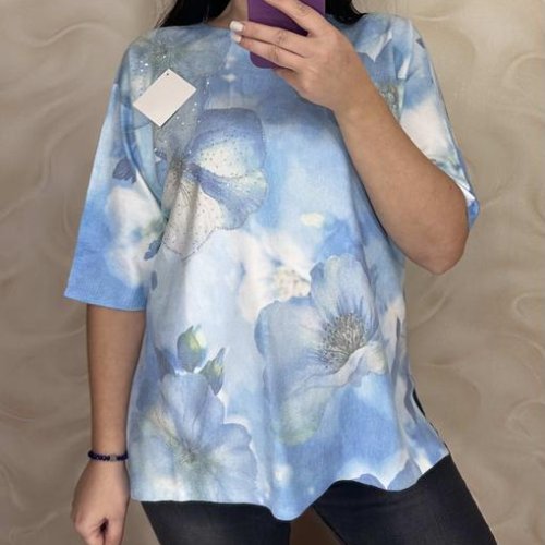 Американка LeVisha (52-58) 26126 l.blue (деми) LeVisha 26126 l.blue