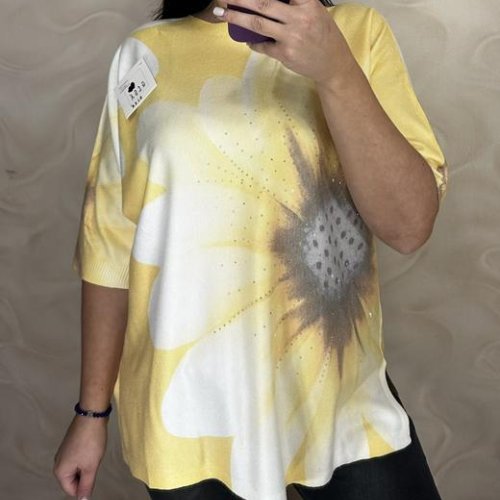 Американка LeVisha (52-58) 26127 yellow (деми) LeVisha 26127 yellow