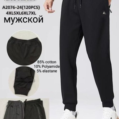 Штаны спорт ALIA (4XL-7XL) A2076-24 mix (деми) ALIA A2076-24 mix