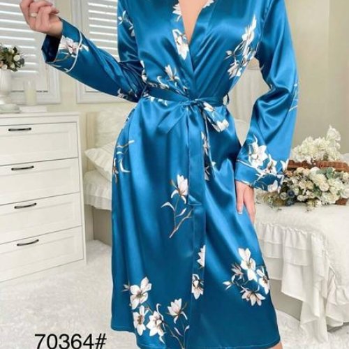 Халат Brilliant (54-62) 70364 blue (деми) Brilliant 70364 blue