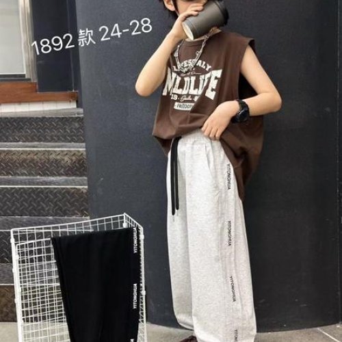 Штаны спорт Фунтик (6-10) 1892 black (деми) Фунтик 1892 black