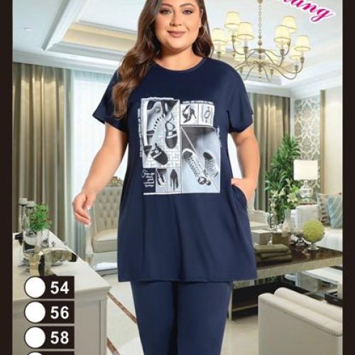 Костюм Brilliant (54-62) 1526 navy (лето) Brilliant 1526 navy