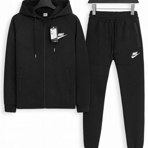 Костюм спорт Shon (48-56) S2313 black (деми) Shon S2313 black