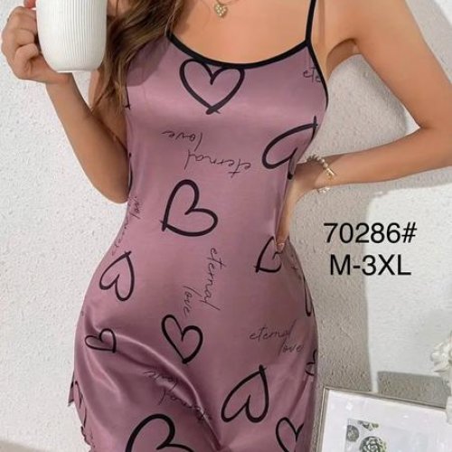 Ночнушка Brilliant (44-52) 70286 beige (лето) Brilliant 70286 beige