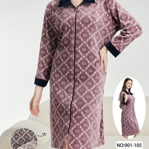 Халат Brilliant (50-58) 901-105 beige (деми) Brilliant 901-105 beige