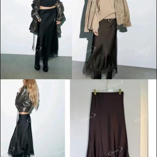 Юбка Style Nadezhda (S-L) 250115 brown (лето) Style Nadezhda 250115 brown