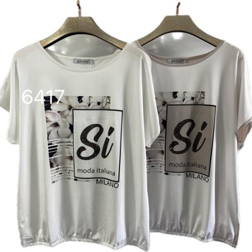 Футболка Style Nadezhda (M-3XL) 6417 beige (лето) Style Nadezhda 6417 beige