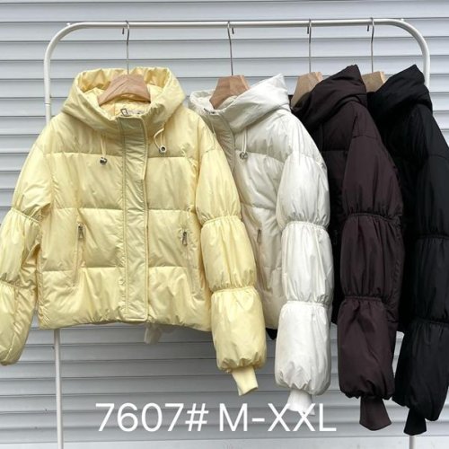 Куртка Style Nadezhda (M-2XL) 7607 white (деми) Style Nadezhda 7607 white