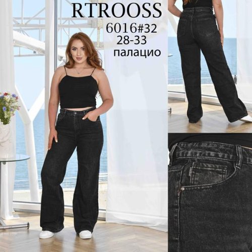 Джинсы Jeans Club (28-33) 6016 black (деми) Jeans Club 6016 black