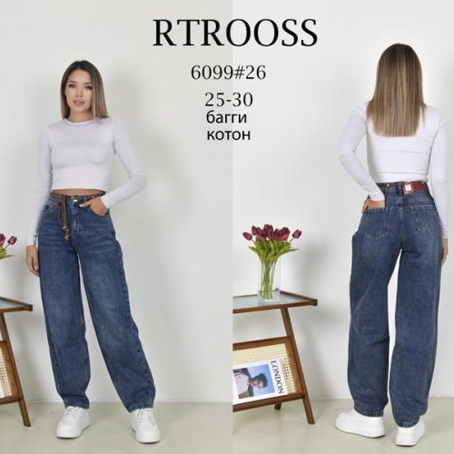 Джинсы Jeans Club (25-30) 6099 blue (деми) Jeans Club 6099 blue