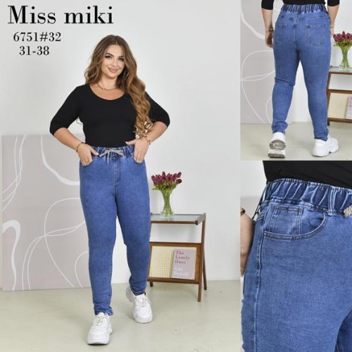 Джинсы Jeans Club (31-38) 6751 l.blue (деми) Jeans Club 6751 l.blue