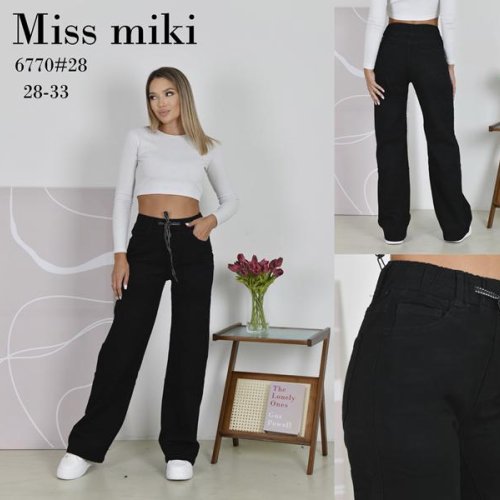 Джинсы Jeans Club (28-33) 6770 black (деми) Jeans Club 6770 black