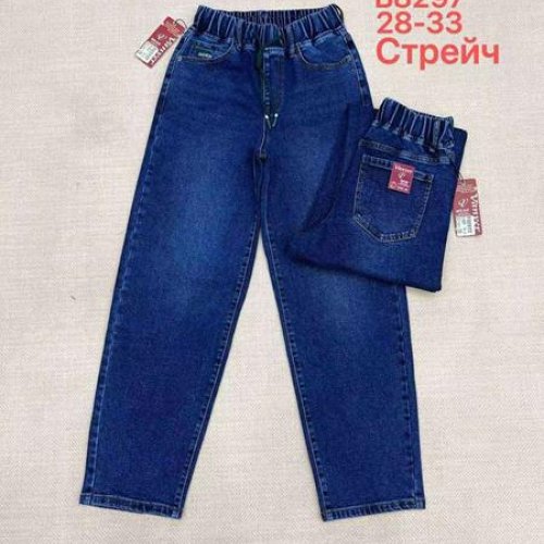 Джинсы Jeans Club (28-33) B8297 blue (деми) Jeans Club B8297 blue