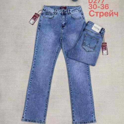 Джинсы Jeans Club (30-36) D277 l.blue (деми) Jeans Club D277 l.blue