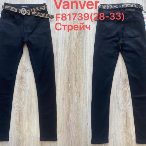 Джинсы Jeans Club (28-33) F81739 black (деми) Jeans Club F81739 black