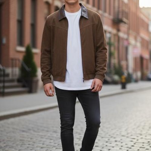 Куртка LiOpt (48-60) L36 brown (деми) LiOpt L36 brown