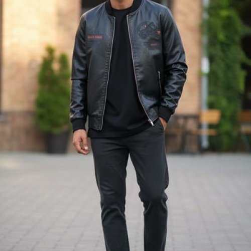 Куртка LiOpt (48-60) L41 black (деми) LiOpt L41 black