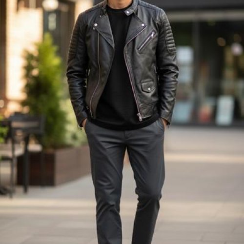 Куртка LiOpt (48-60) L03 black (деми) LiOpt L03 black