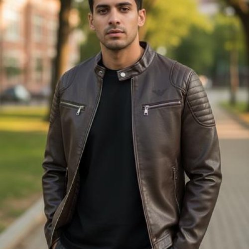 Куртка LiOpt (48-60) L07 brown (деми) LiOpt L07 brown