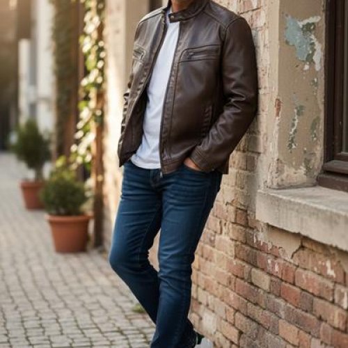 Куртка LiOpt (48-60) L10 brown (деми) LiOpt L10 brown