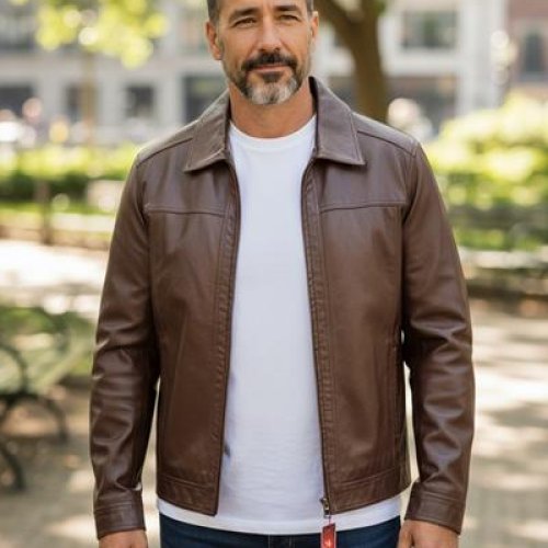 Куртка LiOpt (48-60) L19 brown (деми) LiOpt L19 brown