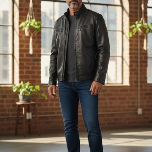 Куртка LiOpt (48-60) L22 black (деми) LiOpt L22 black