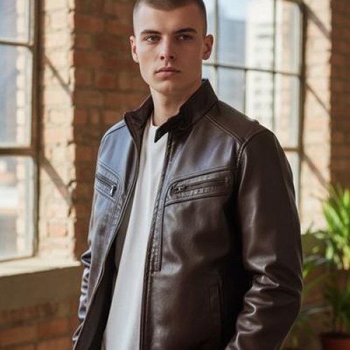 Куртка LiOpt (48-60) L25 brown (деми) LiOpt L25 brown