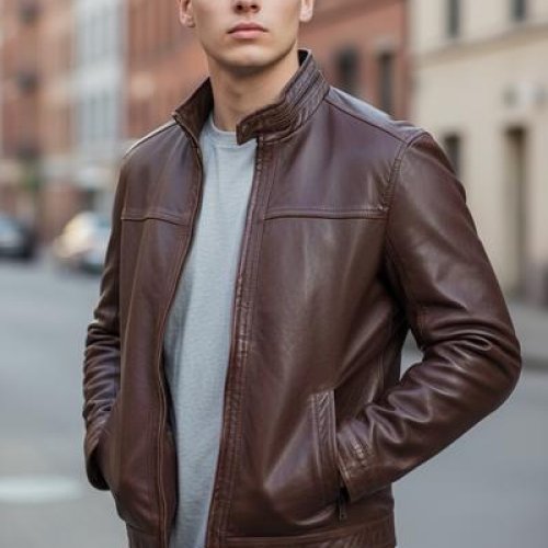 Куртка LiOpt (48-60) L27 brown (деми) LiOpt L27 brown