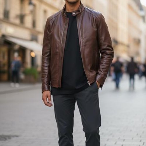 Куртка LiOpt (48-60) L29 brown (деми) LiOpt L29 brown