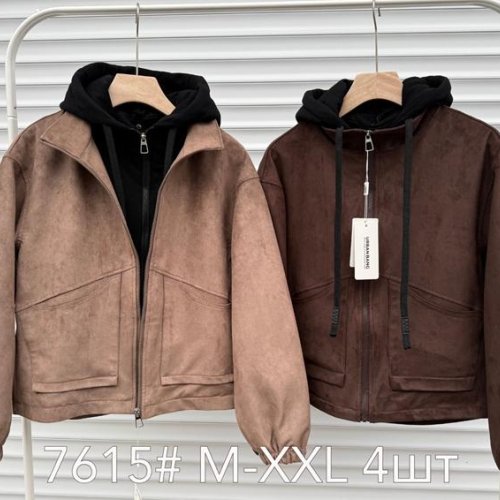 Куртка DGMD (M-2XL) 7615 brown (деми) DGMD 7615 brown