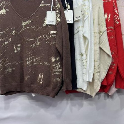 Свитер Emsweekis (46-52) E1380 brown (деми) Emsweekis E1380 brown